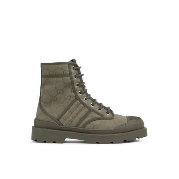 Gucci Men Men`S Boot With Web Detail - Picture 1 of 6